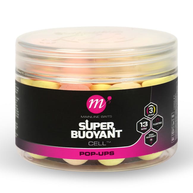 Mainline Dedicated Super Buoyant Pop Ups - Cell