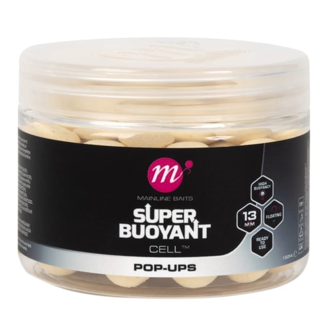 Mainline Cell Super Buoyant Pop Ups White