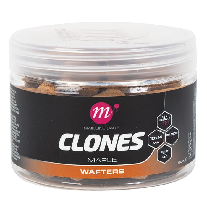 Mainline Clones Barrel Dumbell Wafters 10x14mm Maple