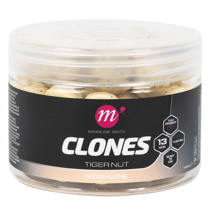 Mainline Clones Fishing Pop Ups 13mm Tiger Nut