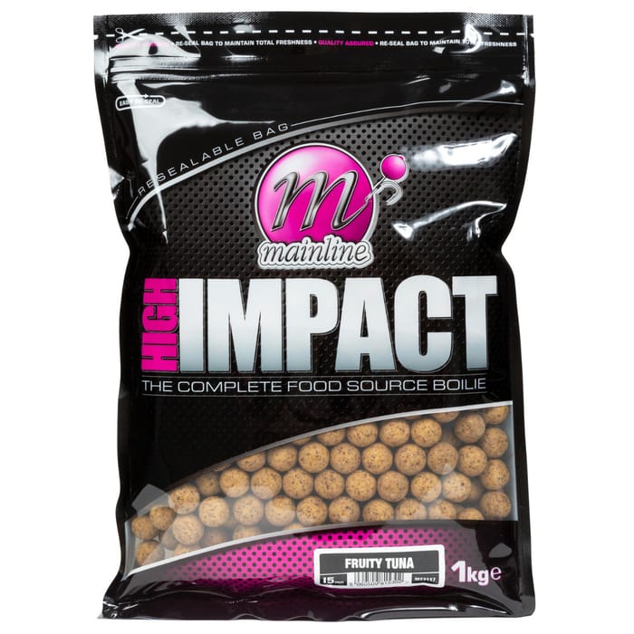 Mainline High Impact 1kg Shelf Life Boilies Fruity Tuna