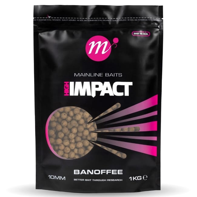 Mainline Hi Impact Shelf Life Boilies Banoffee