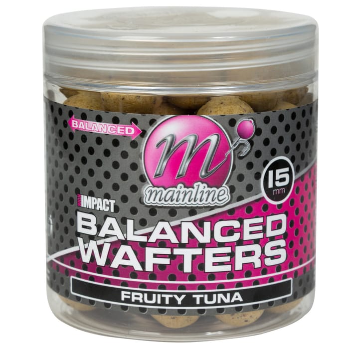 Mainline High Impact Balanced Wafters 15mm Fruity Tuna