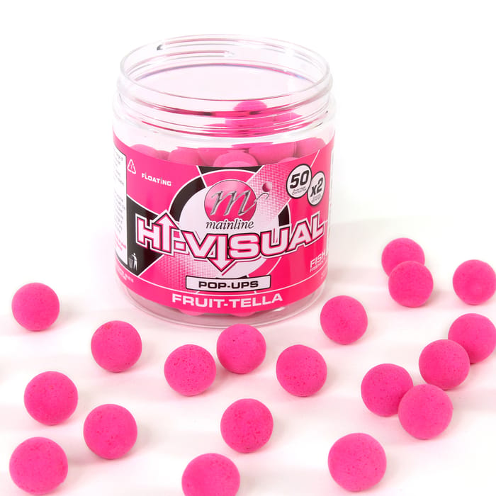 Mainline High Visual Double Strength Pop Ups Tutti Frutti Pink Alt