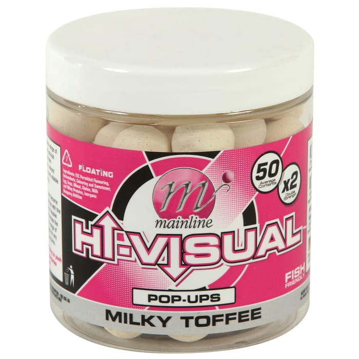 Mainline High Visual Double Strength Pop Ups Milky Toffee