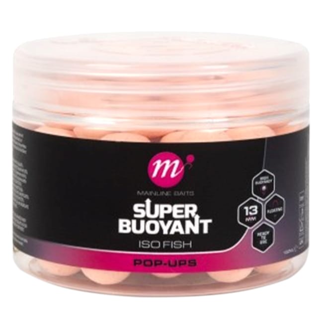 Mainline ISO Fish Super Buoyant Pop Ups Pink