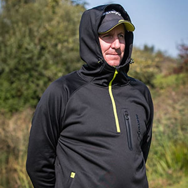 Matrix All Weather Fishing Hoodie In Use 1