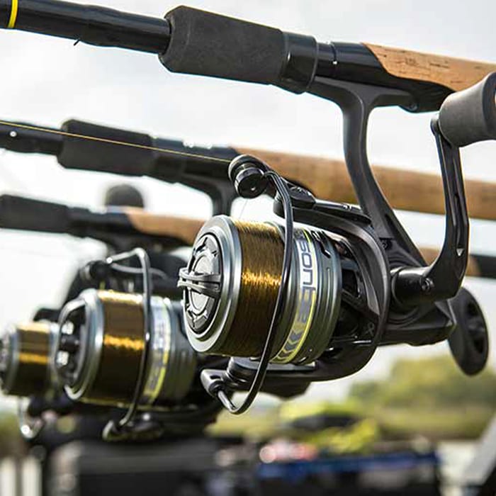 Matrix Aquos Ultra Fishing Reels In Use