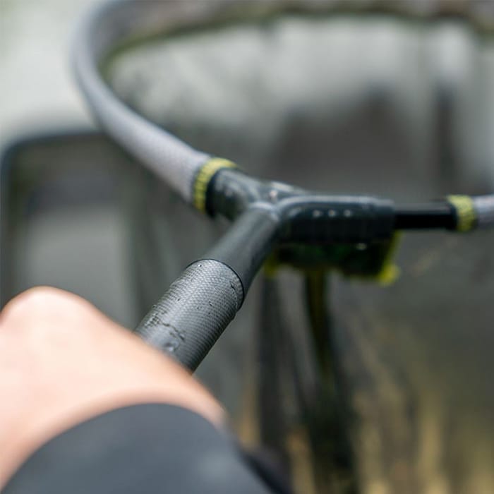 Matrix Ethos XR-Power 4.5m Fishing Landing Net Handle Close Up 2