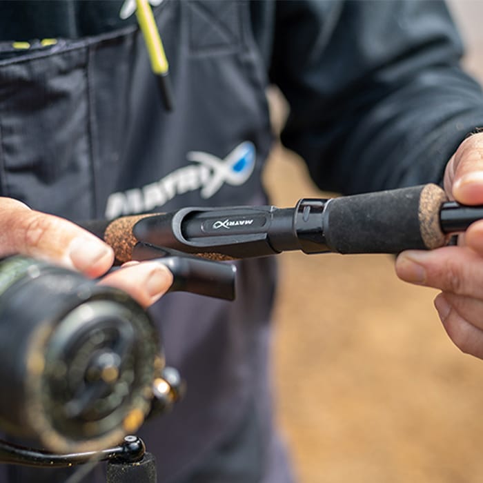 Matrix Ethos XRF Feeder Fishing Rod In Use 5