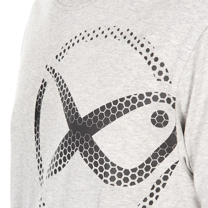 Matrix Large Mesh Logo T-Shirt - Grey