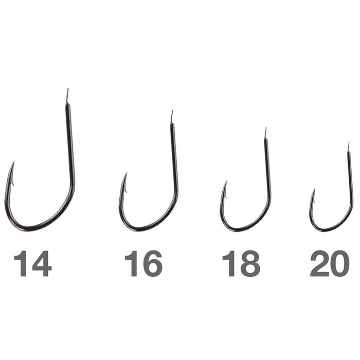 Matrix MXB-2 Medium Spade End Barbed Hook Sizes