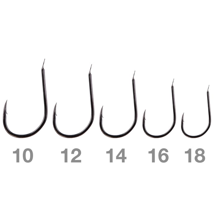 Matrix MXB-3 Strong Spade End Barbed Hook Sizes