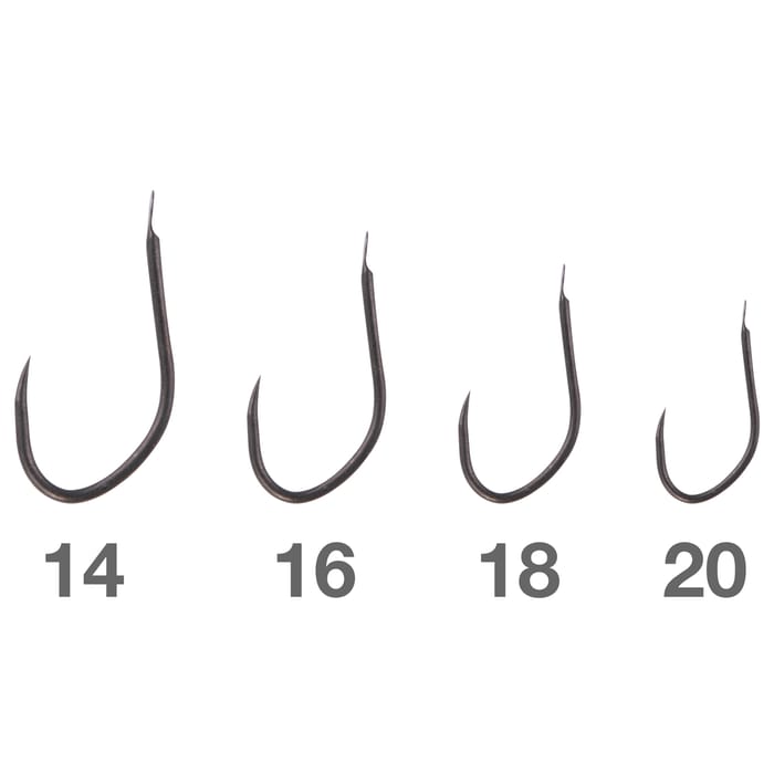 Matrix MXC-1 Medium Spade End Barbless Hook Sizes