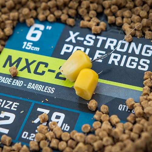 Matrix MXC-2 Spade End Barbless X-Strong Pole Rigs 15cm 3