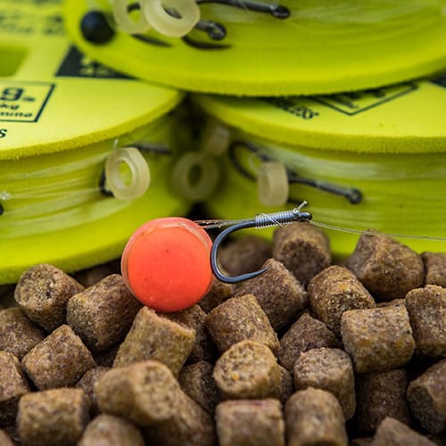 Matrix MXC-4 Eyed Barbless X-Strong Bait Band Rigs 45cm 5