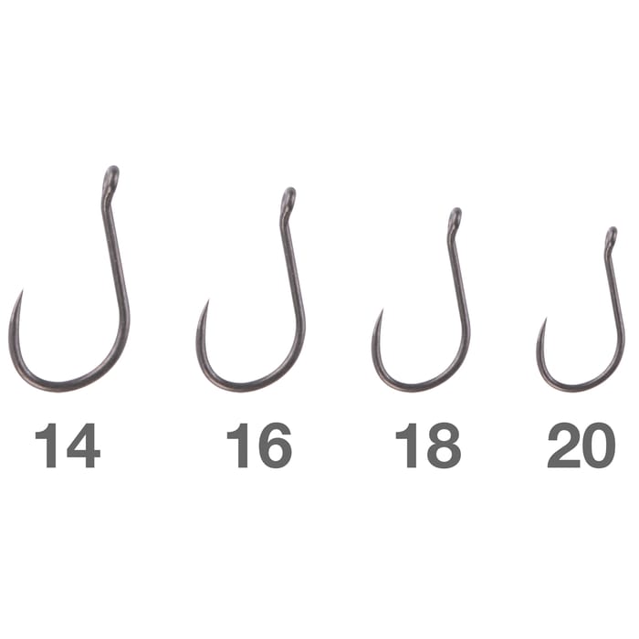 Matrix MXC-6 Medium Eyed Barbless Hook Sizes