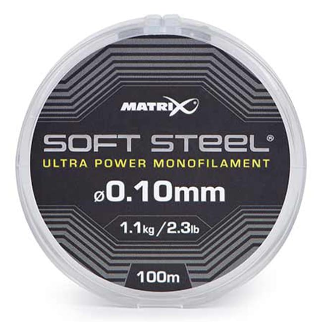 Matrix Soft Steel Ultra Power Monofilament 100m