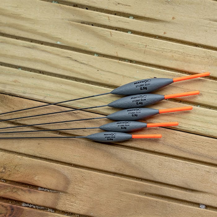 Matrix Stubby Slim Pole Fishing Float Sizes 2