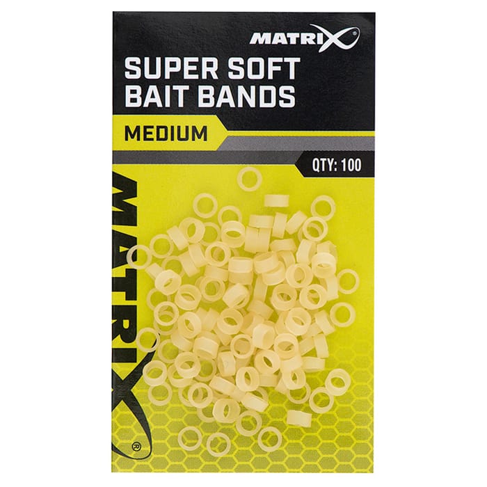 Matrix Super Soft Fishing Bait Bands Medium