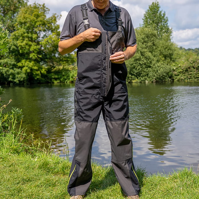 Matrix Tri-Layer Fishing Salopettes 25K In Use 1