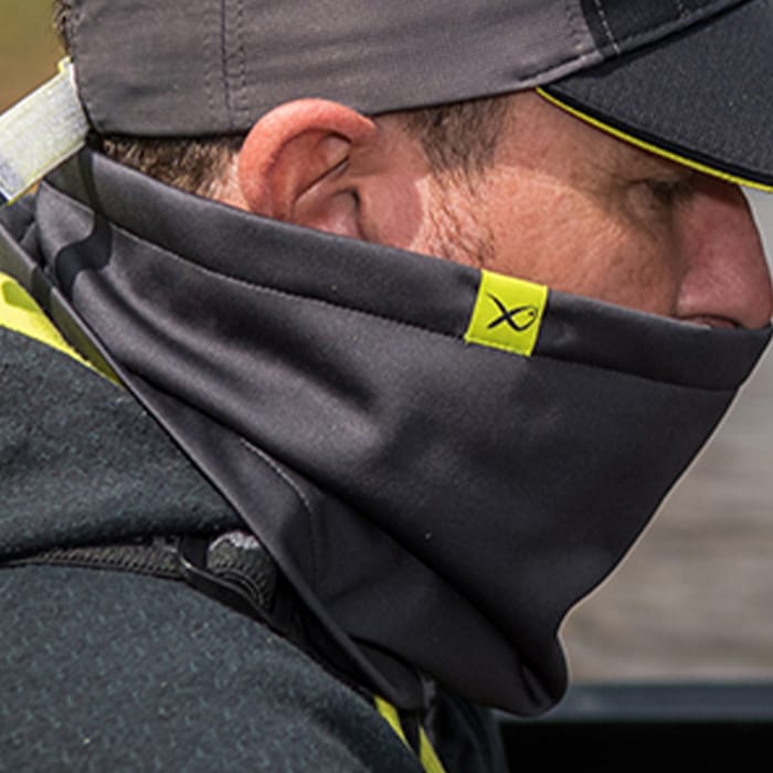 Matrix Wind Blocker Fishing Neck Warmer In Use 2