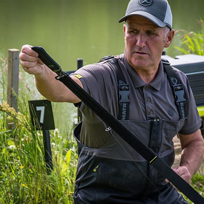 Matrix X-Stretch Top & Tail Fishing Rod Bands In Use 2