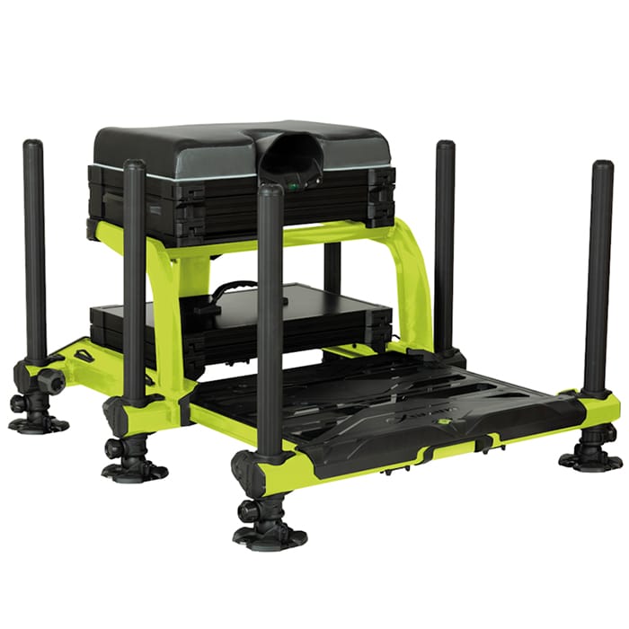 Matrix XR36 Pro Lime Fishing Seatbox