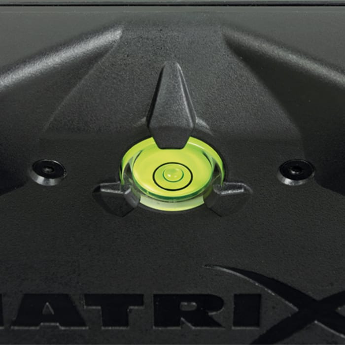 Matrix XR36 Pro Shadow Fishing Seat Box Spirit Level
