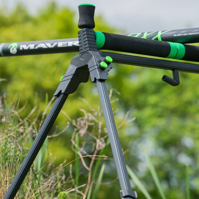 Maver MV-R X2 Flatbed Fishing Pole Roller In Use 1