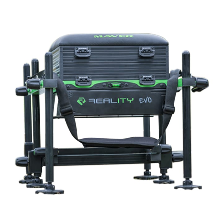Maver Reality EVO Fishing Seatbox In Use 1