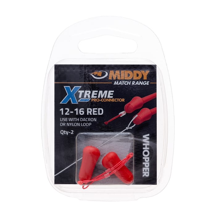 Middy Xtreme Fishing Pro-Connectors 12-16 Red
