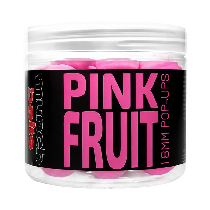 Munch Baits Pink Fruit Pop Ups 18mm