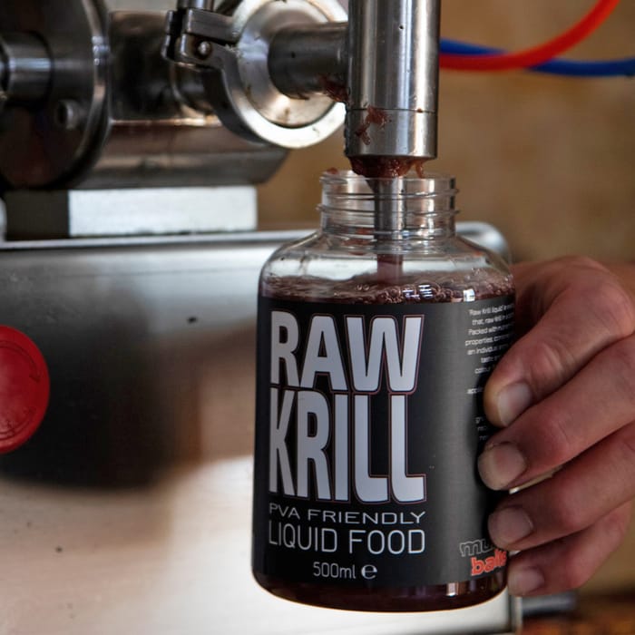 Munch Baits Raw Krill Liquid 500ml In Use 2