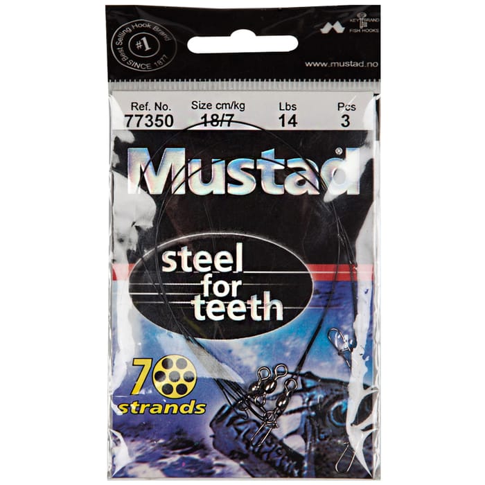 Mustad Leader & Crane Swivel