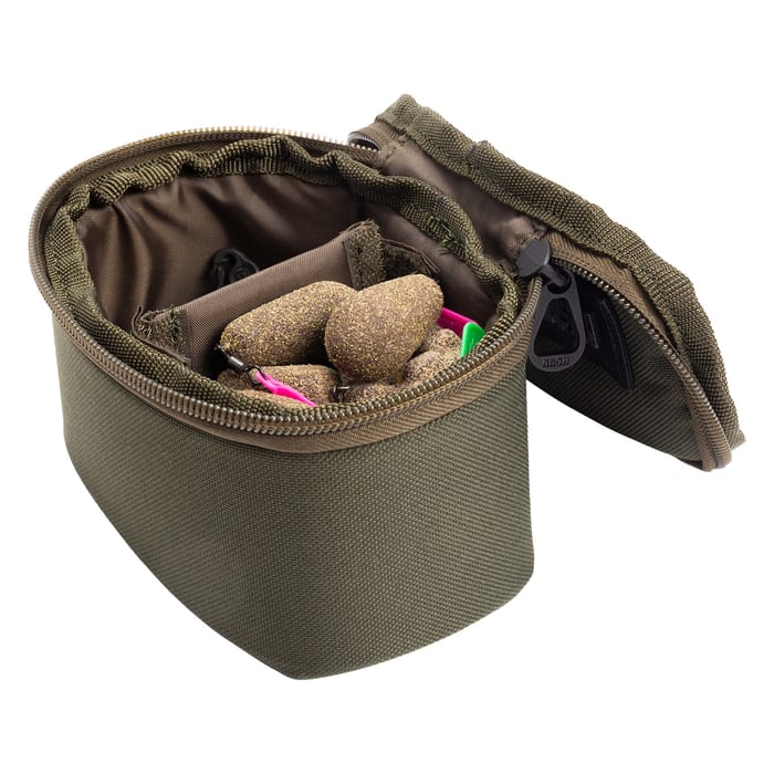 Nash Stiffened Lead Pouch open