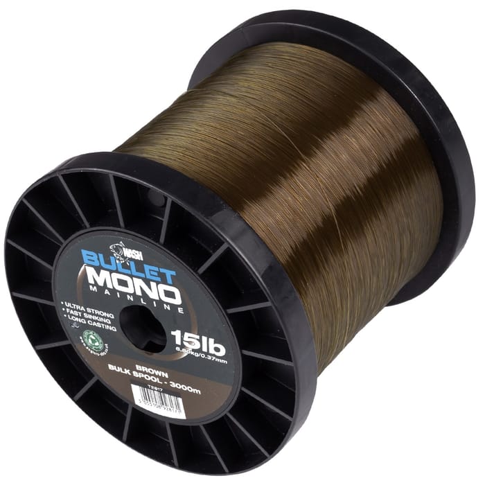 Nash Bullet Mono 3000m Brown 15lb