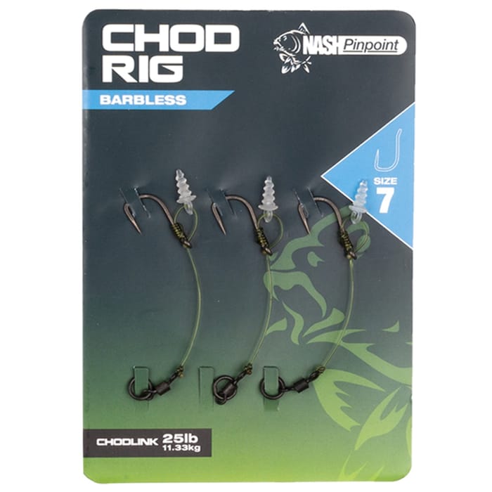 Nash Chod Rig Barbless Size 7