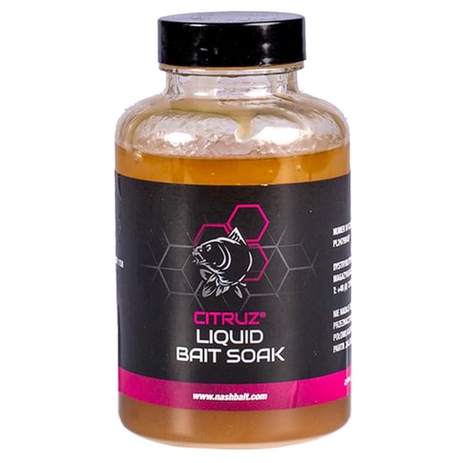 Nash Citruz Fishing Liquid Bait Soak 250ml