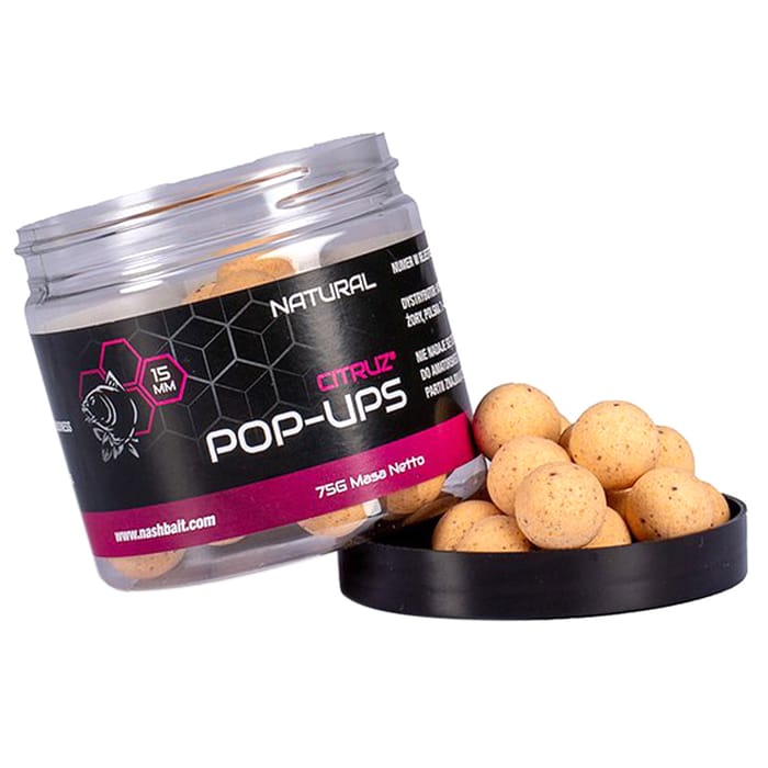 Nash Citruz Pop Ups Natural 75g 1