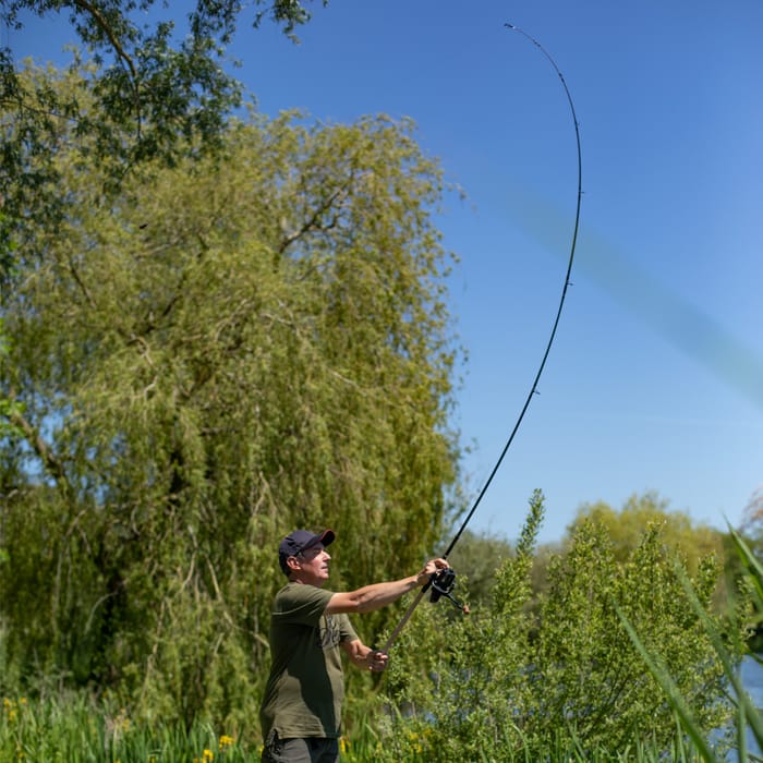 Nash Dwarf Cork Fishing Rods In Use 2