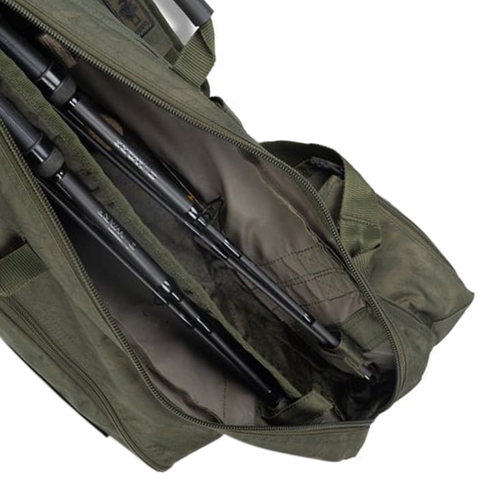Nash Dwarf Double Rod Skin Fishing Holdall Close Up 5