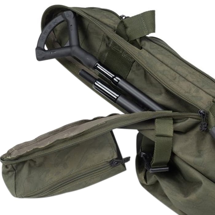 Nash Dwarf Double Rod Skin Fishing Holdall Close Up 4