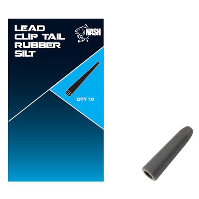 Nash Lead Clip Fishing Tail Rubber Silt 1