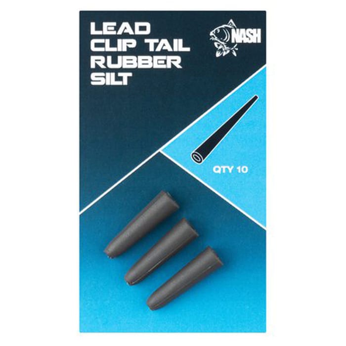 Nash Lead Clip Fishing Tail Rubber Silt 2