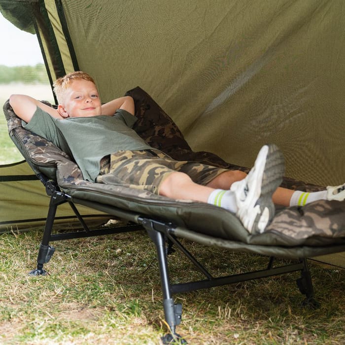 Nash Indulgence 4 Leg Junior Sleep System Camo