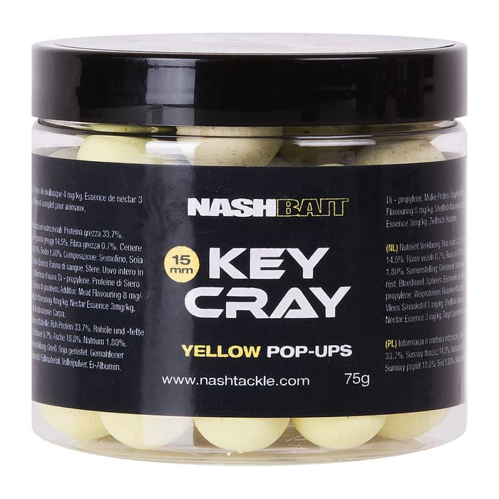 Nash Key Cray Airball Pop Ups Yellow 1