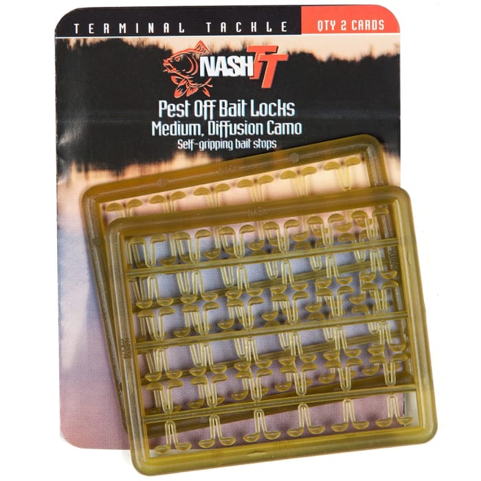 Nash Pest Off Bait Locks Medium Camo