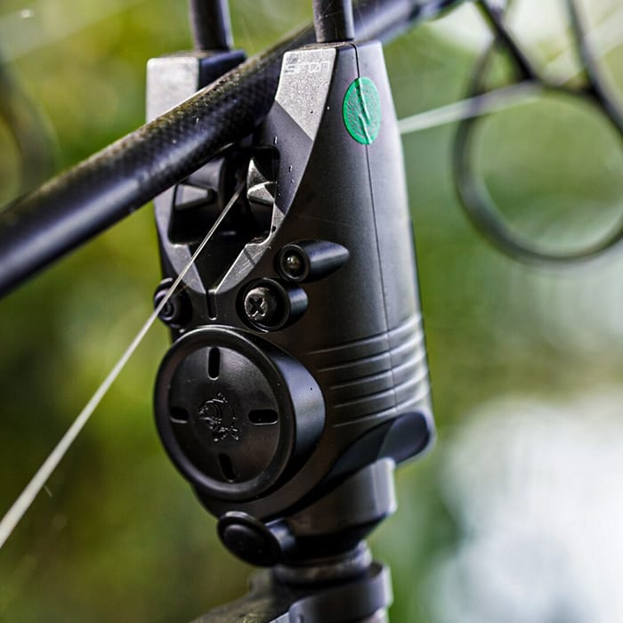 Nash Siren R2 3-Rod Fishing Bite Alarm Presentation Set In Use 1