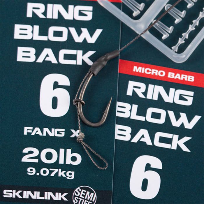 Nash Ring Blow Back Fishing Rig Close Up 2